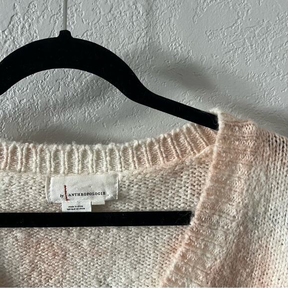Anthropologie Maggie Cream Bell-Sleeved Sweater - Picture 7 of 8